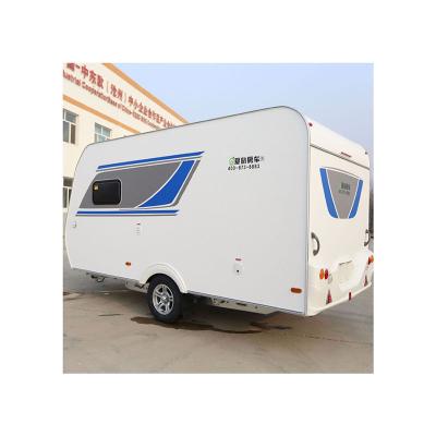 China RV travel trailer factory direct sales camping 120l fresh water tank travel trailer caravan in China for sale