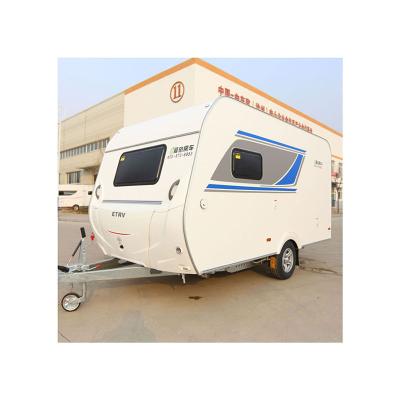 China Composite Body RV Maden In China Walls Panel Moveing ​​Trailer High Quality Fiberglass Travel Trailer for sale