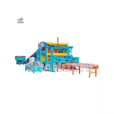 China Concrete Fully Automatic Brick Machine Hydraulic Pressure Blocks Making Machine for sale