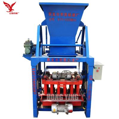 China Semi Automatic Interlocking Cement Block Making Machine for sale