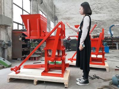 China Manual Brick Molding Machine Processing Clay Block Machine for sale