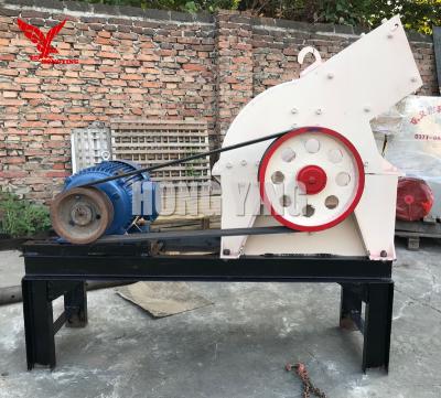 China Stone Hammer Crusher Machine Glass Bottle Crushing for sale