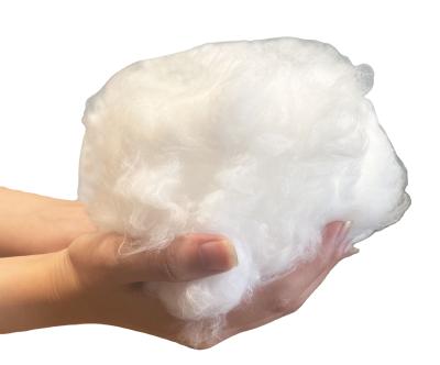 China Antistatic 0.78D Polyester Fiber Recycle Filling Fiber For Pillows for sale