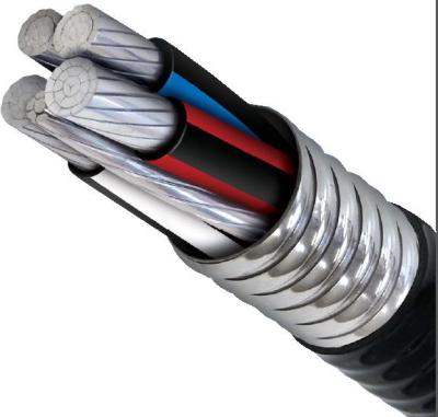 China Building Construction Type Teck 90 Aluminum Armored Cable for sale