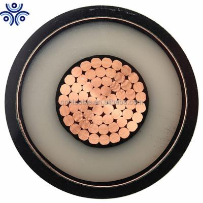 China 300mm2 400mm2 500mm2 underground unarmor copper single core xlpe insulated high voltage power cable for sale