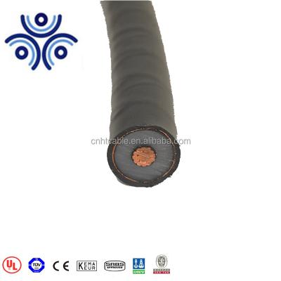 China 1x240mm2 22kv underground conductor unarmour underground copper xlpe insulated power cable for sale