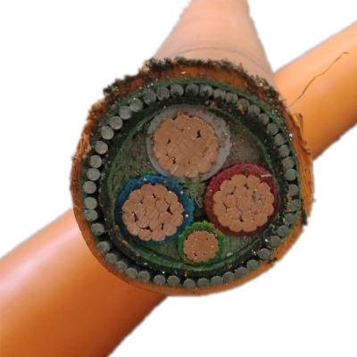 China Underground Underground Stranded Copper Conductor XLPE Insulated Armored Power Cable 0.6/1KV for sale