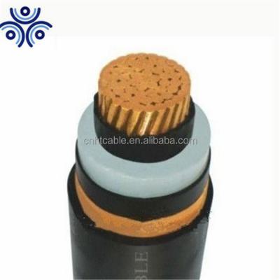 China 6 10(12) KV 3 Core XLPE Underground Insulated Double Steel Tape Underground PVC Sheathed Armored Power Cable for sale