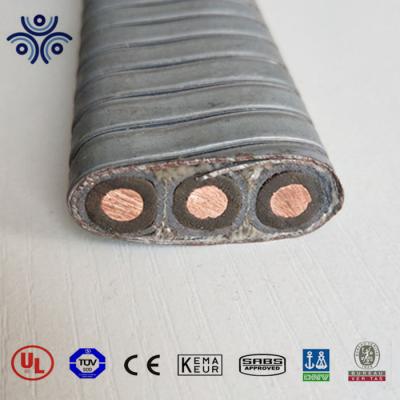 China Oil Mining Oil Extracting Power Cable For Electric Submersible Pump Cable (ESP) Armor Standard Galvanized Steel for sale