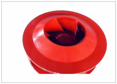 China Horizontal Centrifugal 8/6E- Slurry Pump Impeller Liner 5 Blades for sale