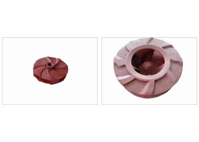 China 8/6E Slurry Pump Impeller R08 R26 Natural Rubber Impeller for sale