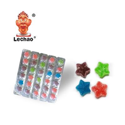 China Natural Star Candy Fruity Sweet Halal Meat Jelly Candy for sale