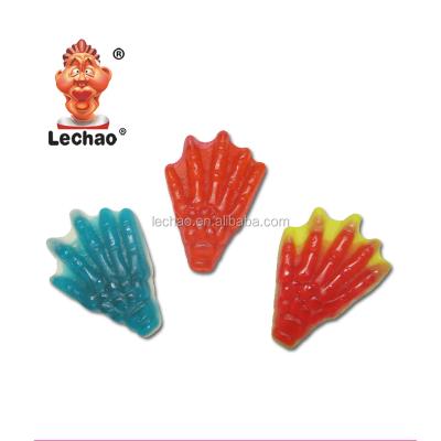 China Normal Gummy Candy Fruit Shape Jelly Candy Funny Paw Feet zu verkaufen