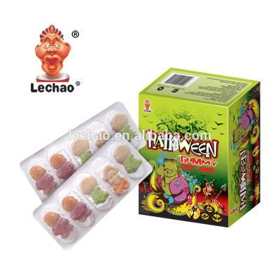 China Natural Fruit Candy Halal Halloween Candy Festival Candy Gummy Products Jelly Candy for sale