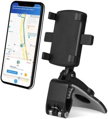 China Adjustable Cheap price 360 Rotatable Universal Windshield 360 Rotatable car clip dashboard phone  Car Mount Dashboard Car Phone Holder for sale