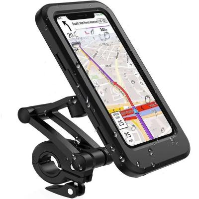 China Adjustable Cheap Price Adjustable Bike Ram Handlebar 360 Degree Bicycle Motorcycle  cell phone holder waterproof phone case for sale