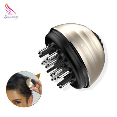 China Home Premium Hair Root Touch Wide Teeth Hole 30ML Hair Oil Applicator Bottle Comb Scalp Massage Filling Brush for sale