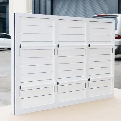 China Folding Aluminum Windows Screen Aluminum Windows Standard Outdoor Security Blind Windows for sale