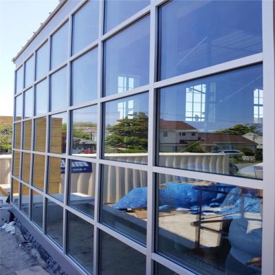 China Modern Unitized Curtain Wall Glass System Waterproof Exterior Aluminum Frame Structural Double Tempered Glazing for sale