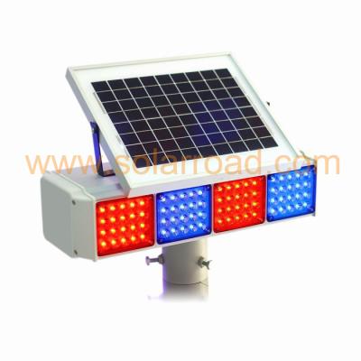 China Traffic Warning Blinker Solar Light High Brightness Traffic Flashing Warning Light for sale