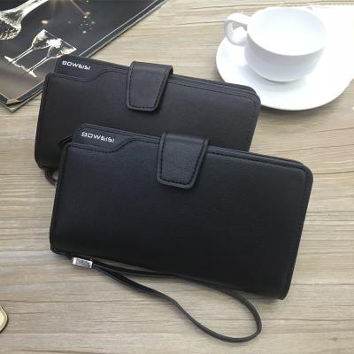 China 2021 New Multifunctional Fashion Men's Casual Long All-match Large Capacity Wallet for sale