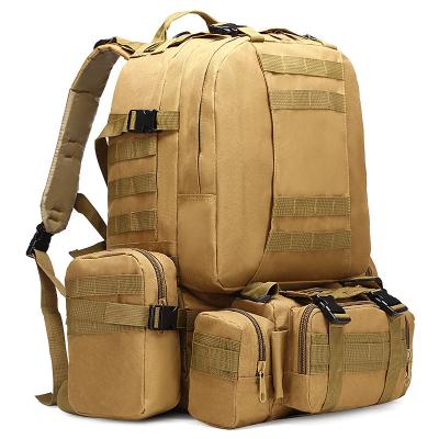 China Waterproof Tactical Nylon Hunting Backpack Camouflage Rucksack Military Travel Bags Increasing Rucksack for sale