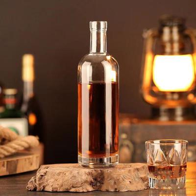 China Food Grade Sell Well New Type 750ml Long Neck Long Neck Wine Bottle Glass Bottle for sale