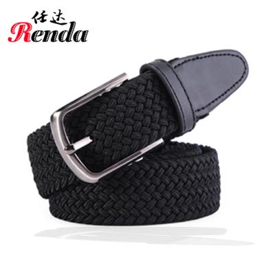 China Custom Logo Golf Braided Rope Belt Comfortable Cloth For Men Braided Custom Colors Combine For Adult Popular Item Customized for sale