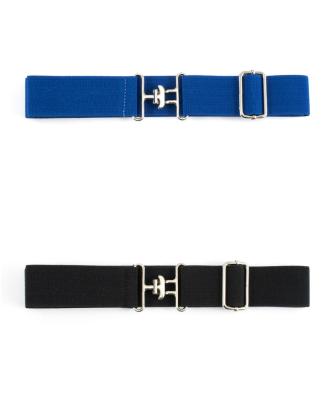 China Horse Fiber +Polyester Equestrian Bit Surcingle Rubber Buckle Belt For Riding for sale