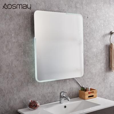 China Illuminated OEM Customized LED Bathroom Mirror Wash Basin Fog Light Mirror With LED Light for sale