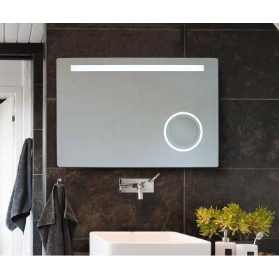 China LED Bathroom Magnifying Mirror Lighted Led Mirror Hot-selling Hotel Lighted Magnifying Mirror for sale