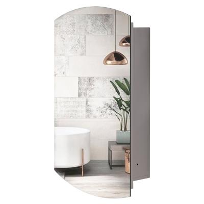 China Modern Wall Mounted Aluminum Mirror Cabinet Bathroom Mirror for sale