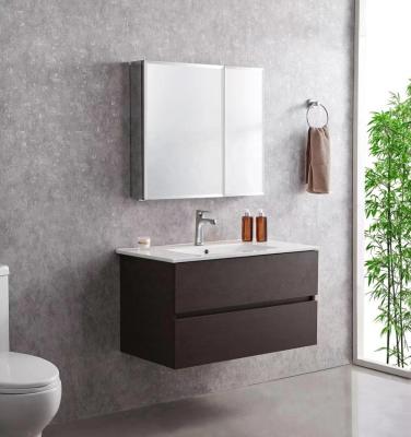 China Modern Popular Bathroom Medicine Cabinet With 2 Doors Wall Mounted Cabinet for sale