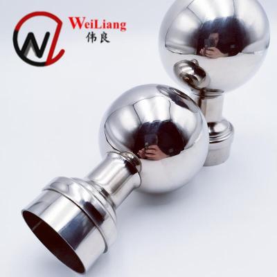 China Beautiful Decorative Stainless Steel Stair Sealing Ball Balustrade Stainless Steel Ball Welded Hollow Stamping Ball for sale