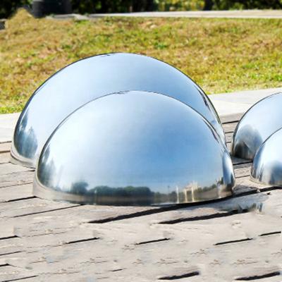 China Large China stainless steel mirror hemisphere SUS304 small sphere garden decoration supplies700mm800mm for sale