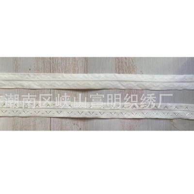 China Factory Price Elastic 20MM Fold Over Wholesale Nylon ENEMY Elastic Ribbon Salmon Gift Elastic Strap For Clothing Underwear for sale