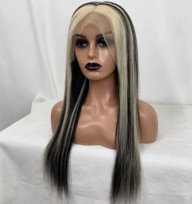 China Body Wave 613/1B Lace Front Wigs Hair Pre Plucked Straight Hd 13*4 Lace Front Hair Wig for sale