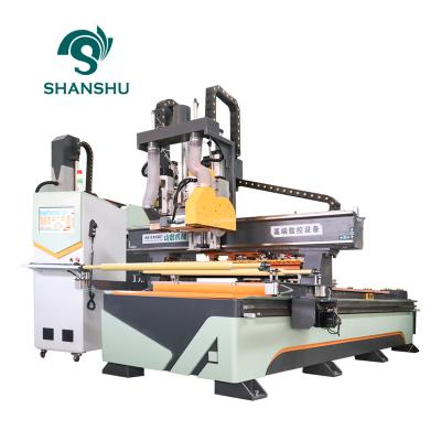 China Hotels Price Cheap Multi Axis CNC Router Machine Trade With Saw Cutting for sale