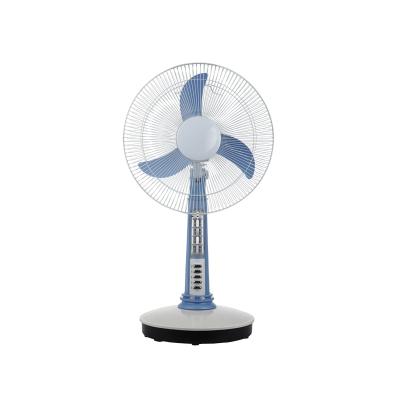 China Save Electricity And Energy Saving Good And High Quality Stand Fan Rechargeable Standing Fan 16 Inch AC DC Fan 12v For Sale for sale