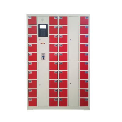 China Direct Factory Desktop Metal System Smart Storage Barcode Electronic Coin Locker for sale