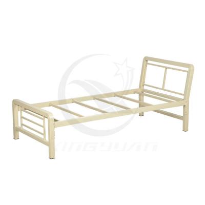 China Single Dorm Bed Metal Dorm Bed Steel In Sale Factory Use for sale