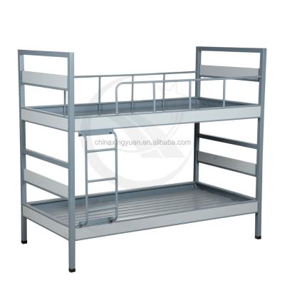 China Hot Sale Double Deck Adult Beds Dormitory Bed Cheap Metal Folding Bunk Bed for sale