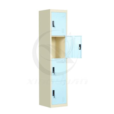 China KD Adjustable Design Waterproof Gym Storage Cabinet 4 Door Metal Locker (Other) for sale