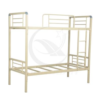 China Bunk Bed Knock Down Iron Bed Army Bed Metal Folded Double Bunk Bed for sale