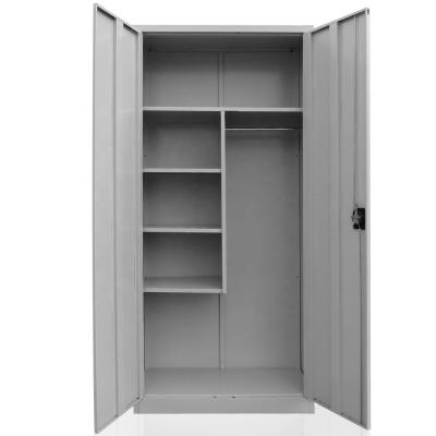 China Wardrobe CKD India Wardrobe 2 Door Metal Godrej Almirah Designs With Price for sale