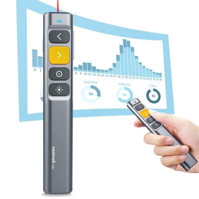 China Highlight Maker N28s Laser Pointer with Wireless USB Charger Presentation Tool for Presentation with Comfortable Silica Key for sale