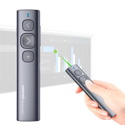 China N95 Power Point USB Cliker Rechargeable Wireless Page Up/Down Slide Advancer With Laser Pointer Presentation Remote for sale