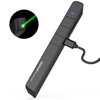 China Easy Operation Presenter Wireless Powerpoint Green Clicker Laser Indicator PPT Presentation for sale