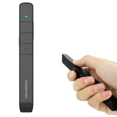 China Factory Operation Easy Direct Slide Clicker N36 Wireless Presenter With Laser Indicator 100m Distance PowerPoint Remotes for sale