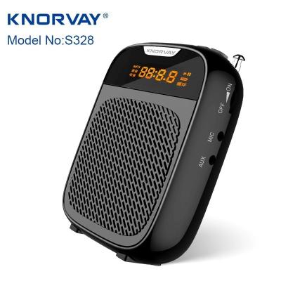 China Portable MP3 Player Norwii S328 Voice Amplifier Voice Speaker with Microphone for Classroom, Sales Promotion, Church for sale